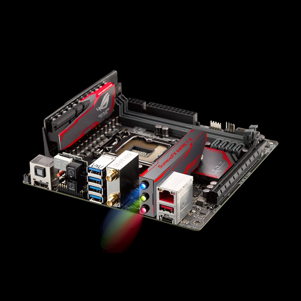 Asus ROG Maximus VIII Impact - Motherboard Specifications On